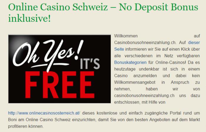 Casinobonusohneeinzahlung review